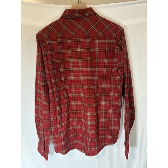 Hawke & Co Outfitters Flannel Shirt Plaid Medium NWT Mens Button Up 100% Cotton - Picture 3 of 9